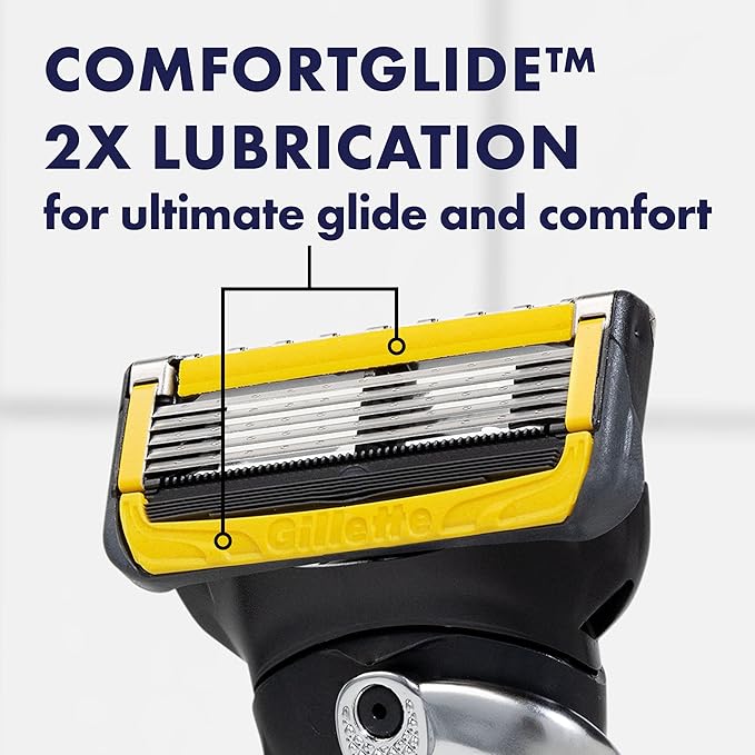 Gillette ProGlide Shield Men’s Razor Handle + 1 Blade Refill, Shields Against Skin Irritation (Packaging May Vary) (Pack of 2)