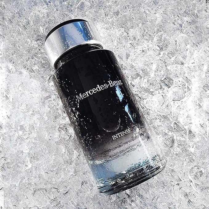 Mercedes-Benz - Intense - Eau De Toilette - Natural Spray for Men - Spicy and Aromatic Accords, 4 oz