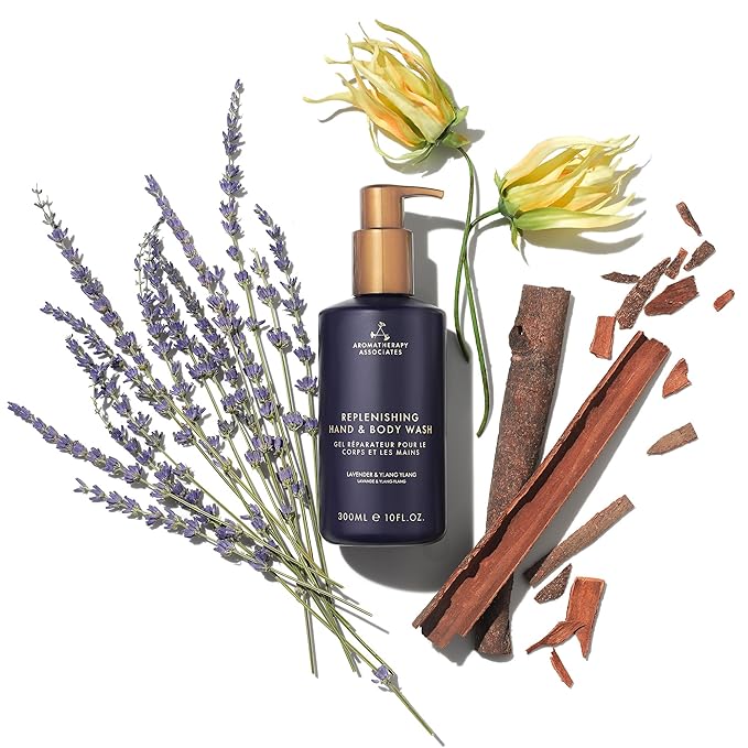 Aromatherapy Associates Balance Replenishing Hand & Body Wash, Moisturizing Liquid Hand Soap & Bath Wash for Women & Men, Hydrating Daily Skincare, 10 fl. oz.