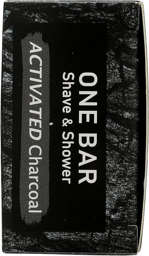 One Bar Shave & Shower Detox Activated Charcoal One With Nature 3.5 oz Bar Soap