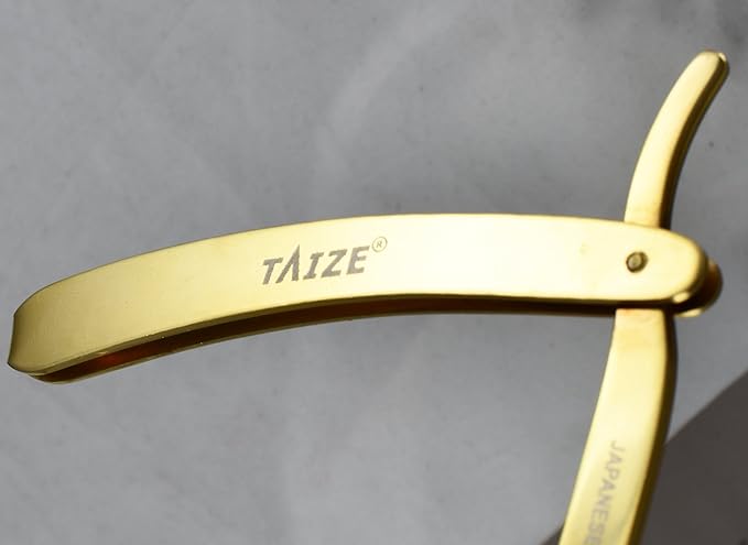 TAIZE - Straight Razor - Gold - 5''