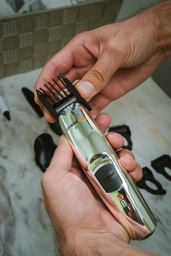 Conair 13-Piece Rechargeable All-In-One Beard & Mustache Trimmer Grooming System
