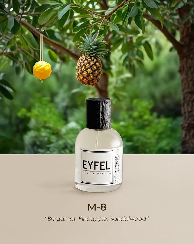 EYFEL Perfume for Men – M8 INSPIRED BY ESSENTIAL – Eau de Parfum Spray – Men’s Cologne – EDP 50 ml / 1.76 FL. OZ.