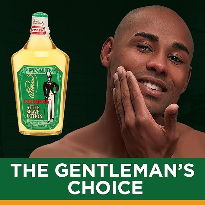 Clubman Pinaud After Shave Lotion, Classic Men’S Aftershave, Cools, Soothes, & Refreshes Skin with Signature Masculine Scent, 6 Fl Oz, 1-Pack
