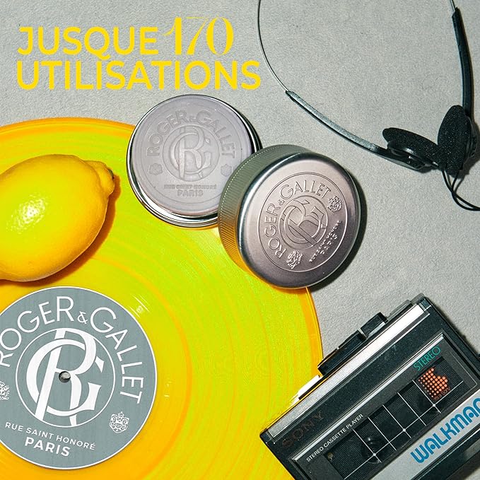 Roger & Gallet | Cologne Twist Shaving Bar | Fresh Citrus & Aromatic Herbal Scented Shaving Soap (3.5 oz)