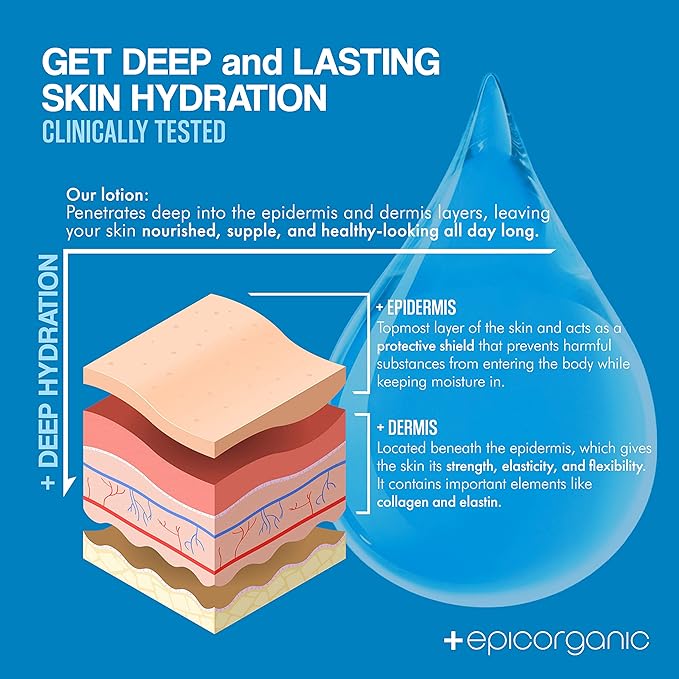 After Sun Daily Moisturizer & Repair | Vitamin E Cream | 24-Hour Hydration for Sun-Exposed Skin | Improves Skin Texture | Fragrance-Free Face and Body Lotion | 8 oz