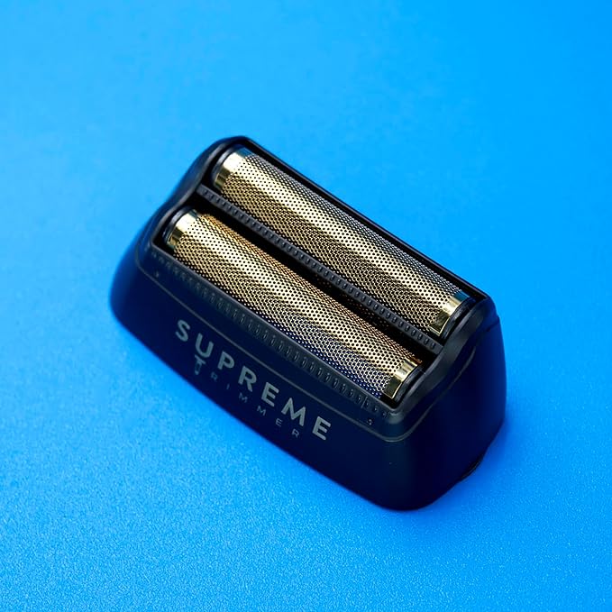 Supreme Trimmer Replacement Foil & Cutter SB63 | Hypoallergenic Foil for Crunch STF602 | Black