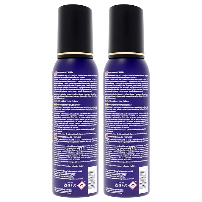 Fragrance Body Spray - Extreme by Fogg for Men - 5 oz Body Spray - Pack of 2