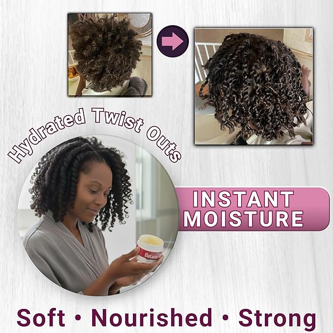 Dr. Sebi Batana Oil for Hair Growth, 100% Pure Raw & Unrefined from Honduras, Aceite de Batana Hair Growth Oil for 4C Hair - Edges, Scalp, Length