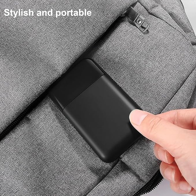 Foil Shaver for Men Multifunction Stubble Trimmer with Pop-Up Sideburn Razor Cordless USB Rechargeable Mini Travel Shaver for Beards & Facial Hair