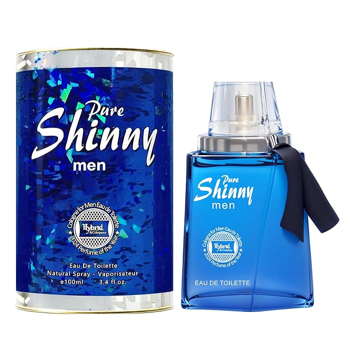 Hybrid & Company Pure Shiny Men For Men Eau De Toilette Vaporisateur Natural Spray 3.4 Fl Oz