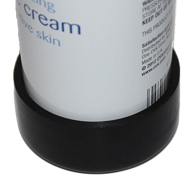 | Stops Shaving Cream Can Rust | Black | Regular-Gel Sized
