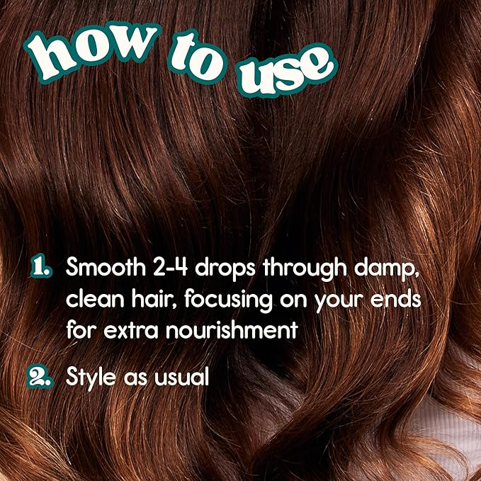 Nature Spell Lightweight Hair Oil, Nourishing Oil for Frizz Control, Heat Protectant, Hydrates & Strengthens Dry Damaged Strands, Smooths Split Ends, Adds Shine, For All Types, Vegan, 3.38 Fl Oz
