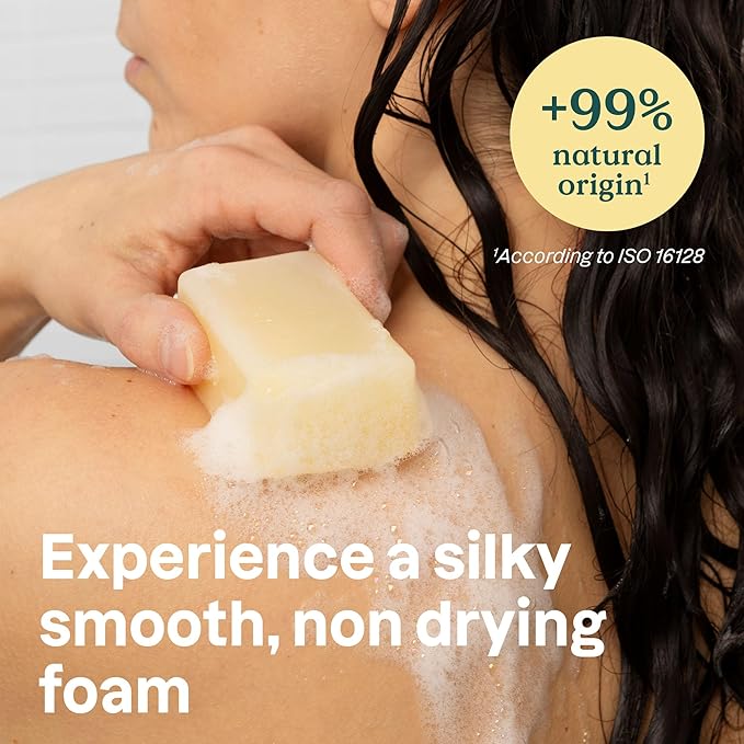 ATTITUDE Body Soap Bar, Natural Origin, Protects and Softens Dry Skin, Watercress, Indian Cress & Olive Oil, EWG Verified & Vegan, Earl Grey & Fresh Cucumber, 4 Oz