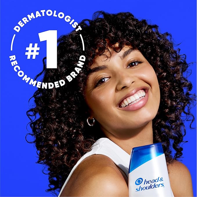 Head & Shoulders Anti-Dandruff Shampoo and Conditioner with 1% Pyrithione Zinc, Classic Clean 2-in-1 Twin Pack, Fresh Scent, Flake Control, Scalp Care, Color-Safe, 32.1 fl oz Each