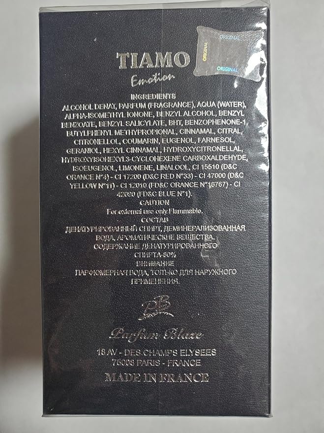Emotion Eau De Toilette 3.4 Fl.oz. for Men