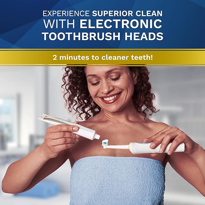Replacement Toothbrush Heads Compatible with Oral B - 8 Pack Aster Toothbrush Head Compatible with Oral B Braun Electric Brush Heads Refill for 7000/Pro 1000/9600/ 5000/3000/8000