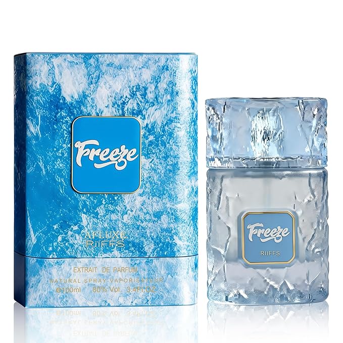 Men’s Eau de Parfum, Icy Fresh Citrus Cologne for Men with Mint and Cedar Notes, Long Lasting, 3.4 Fl Oz (100ml)