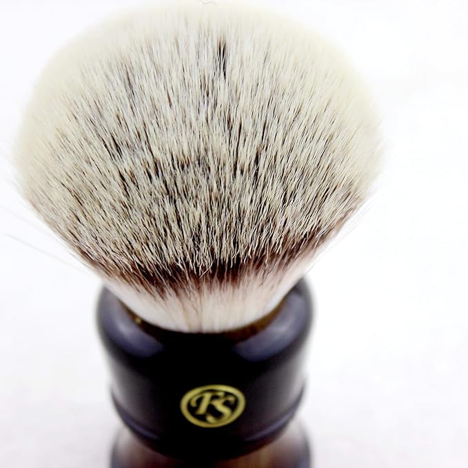 Frank Shaving G4 Synthetic Fiber Hair Knot Shaving Brush 28MM Knot Size