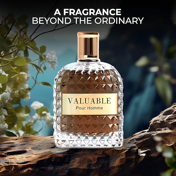 Men's Cologne Gift Set 4 Pack Men Perfumes - 3.4 Fl Oz Each | Vanilla Bourbon, Leather & Amber Floral Fragrance | Luxury Eau de Toilette Quartet