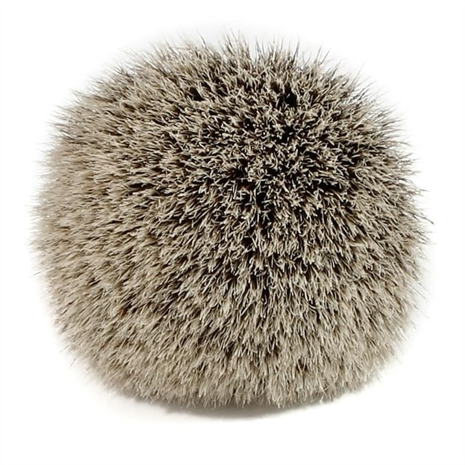 Badger Hair Shaving Brush Knot: Replacement Beard Shaving Brush Knot Head(20mm x 63mm)
