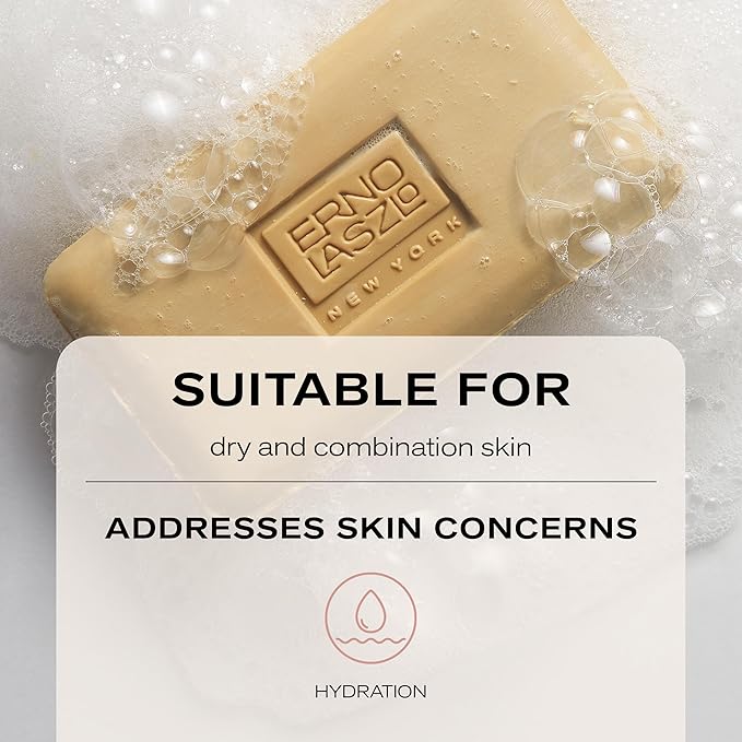 Erno Laszlo Phelityl Cleansing Bar | Moisturizing Soap Hydrates, Boost Radiance for a Silky Smooth Feel | 3.4 Fl Oz