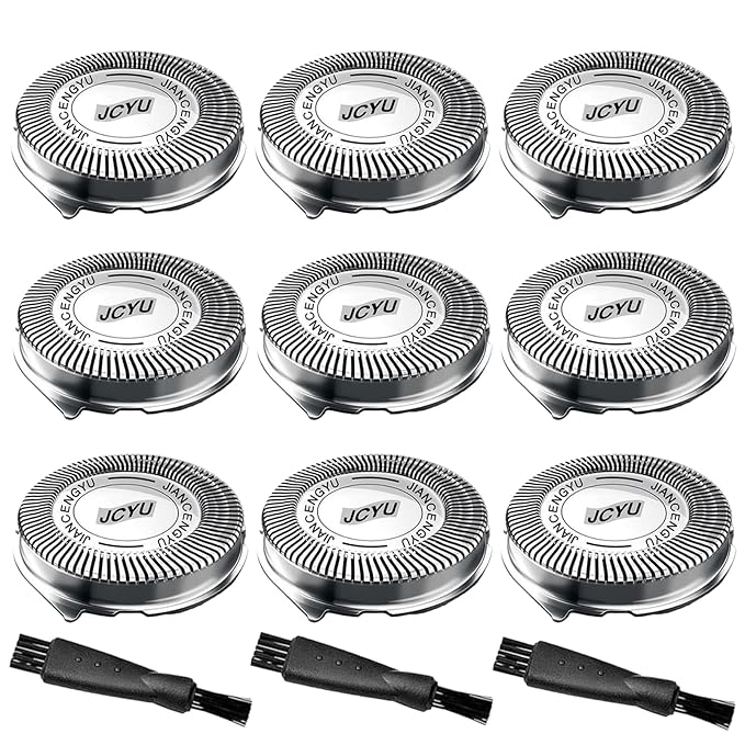 SH30 Replacement Heads for Philips Norelco 3000 Replacement Blades, Series 3000 Replacement Heads for Philips Norelco Sh30 3000/2000/1000/S1560/3900/3600/2400 & Powertouch Models, 9pack