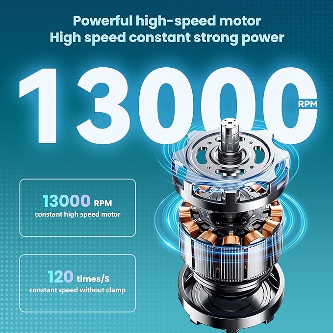 Mini Portable Electric Shaver,13000 RPM Powerful & Silent,IPX7 Waterproof,Type-C Fast Charging, Automatic Induction Travel Razor for Men/Women (Black)