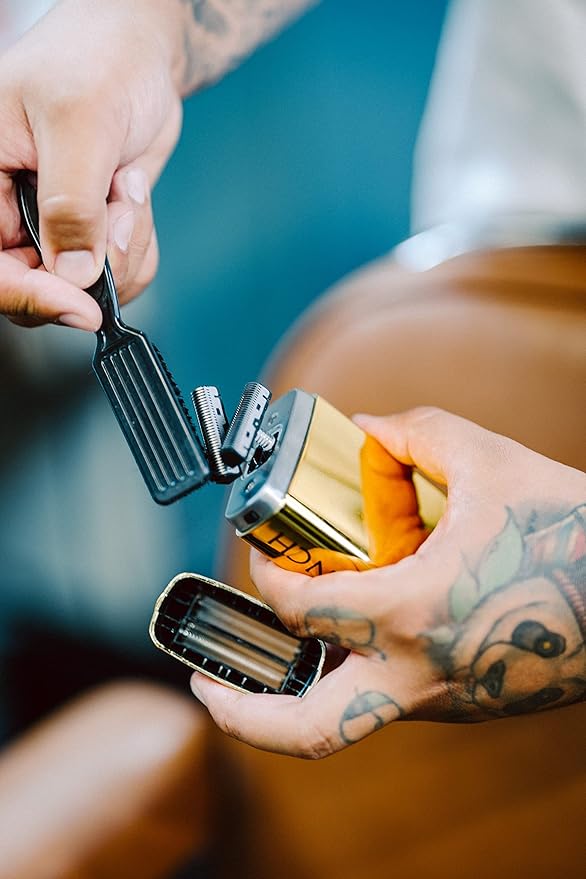 Supreme Trimmer Crunch STF602 – Waterproof Double Foil Shaver for Men | 150 Min Runtime, Wet/Dry Cordless & Corded Electric Razor | Hypoallergenic Foils for Face, Head & Stubble