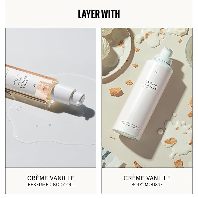 Le Monde Gourmand Crème Vanille Spray Eau de Parfum -Warm Vanilla, Jasmine, Amber Perfume Notes - 1 fl oz (30 ml)