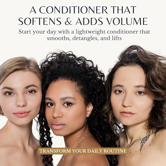 Chamomile Conditioner with Cocoa Butter, Aloe Vera & Papaya, 16 fl oz, Calming & Volumizing Formula, Vegan, Sulfate-Free, Paraben-Free, for All Hair Types