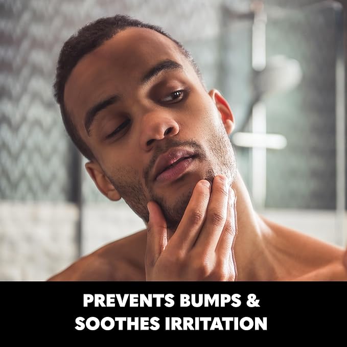 The Beard Club Aftershave for Men – Soothing After Shave Lotion for Men with Chamomile, Tea Tree Oil & Willow Bark – Post Shave Balm Calms Irritation, Prevents Razor Burn & Bumps - 3.4 Fl Oz - 1 Pack