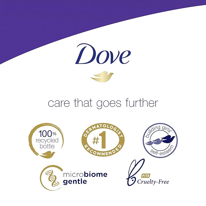 Dove Relaxing Body Wash Pump Calms & Comforts Skin Lavender Oil and Chamomile Effectively Washes Away Bacteria While Nourishing Your Skin 34 oz 3 Count