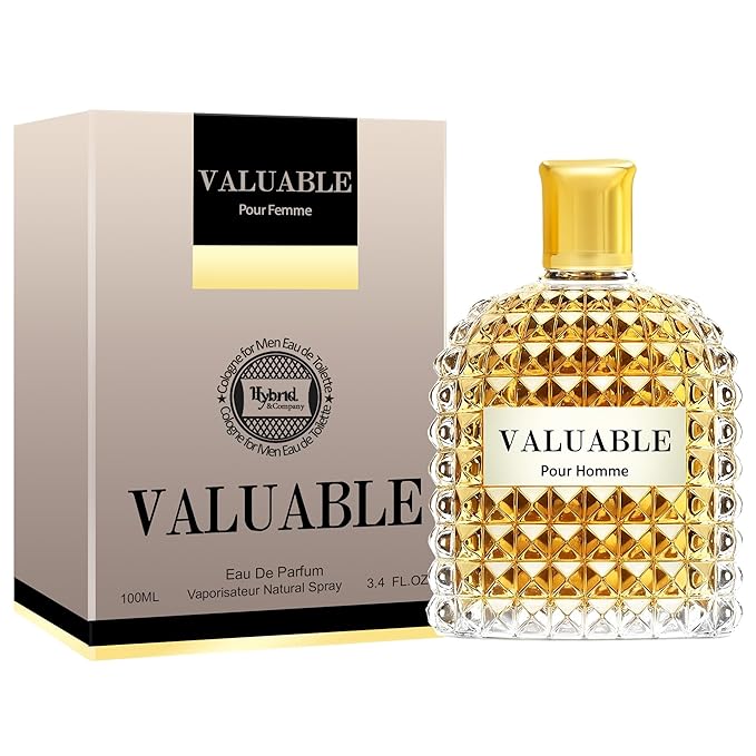 Hybrid & Company Valentine Pour Homme for Ceo Men’s Classic Scent Perfume Eau De Toilette Spray 100 ML