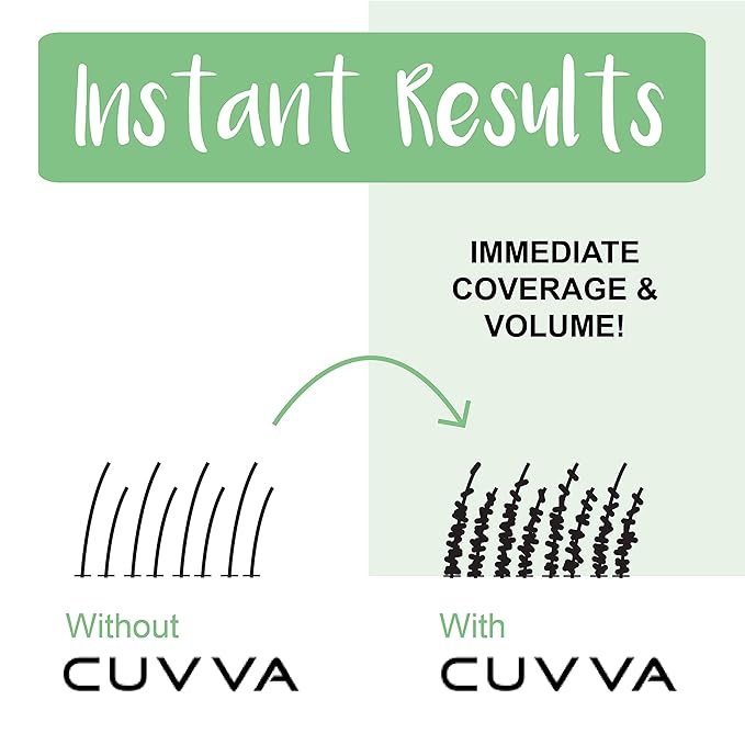 CUVVA Hair Building Fibers (30g) - Instantly Fill in Fine and Thinning Hair to Create a Thicker, Fuller Look - 13 Different Shades for Men & Women - Light Brown