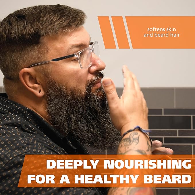 Wahl 2 oz Beard Softener Moisturizes Hair & Softens Skin Underneath – Beard Conditioner for Men Contains Shea Butter to Relieve Itch & Condition Hair - Lightly Scented – Model 3028691