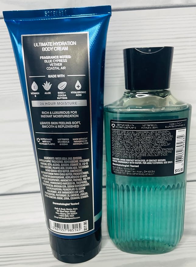 Bath & Body Works Bath and Body Works Ocean 3-in-1 shower gel and body cream