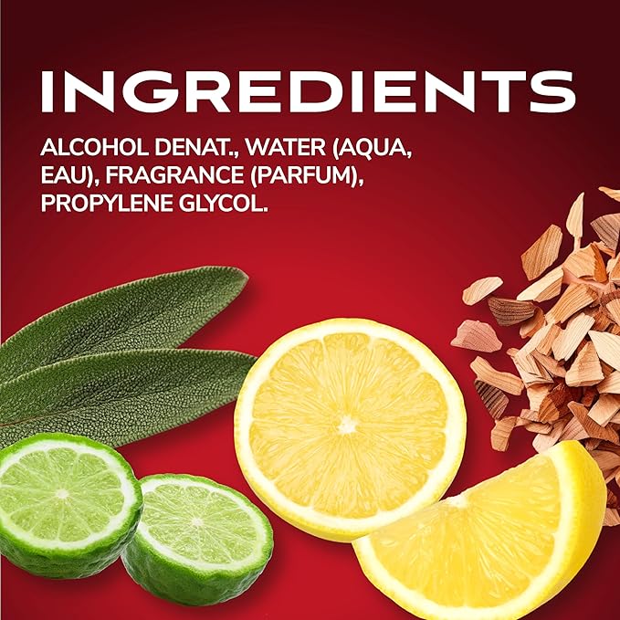 BOD man Fragrance Body Spray, Most Wanted, 8 fl oz (Pack of 2)