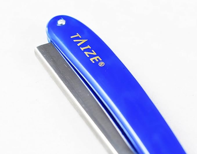 Taize Straight Razor - Blue - 6''