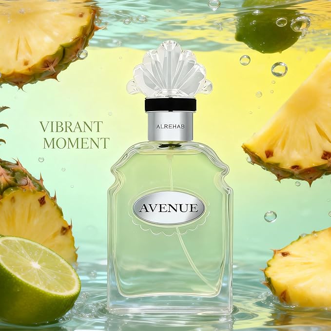 Avenue Men's Cologne 3.4 Fl. Oz Eau De Parfum, Fresh Natural Spicy Woody Notes, Modern Masculine Fragrance