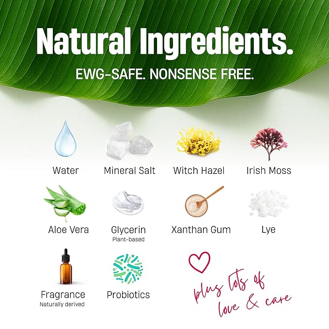 Bali Secrets Natural Deodorant for Women & Men. Fragrance Free. Unscented. Clean Formula for Sensitive Skin. Strong & Reliable Odor Protection. No Synthetic Aluminum. Organic & Vegan [THE PURE]