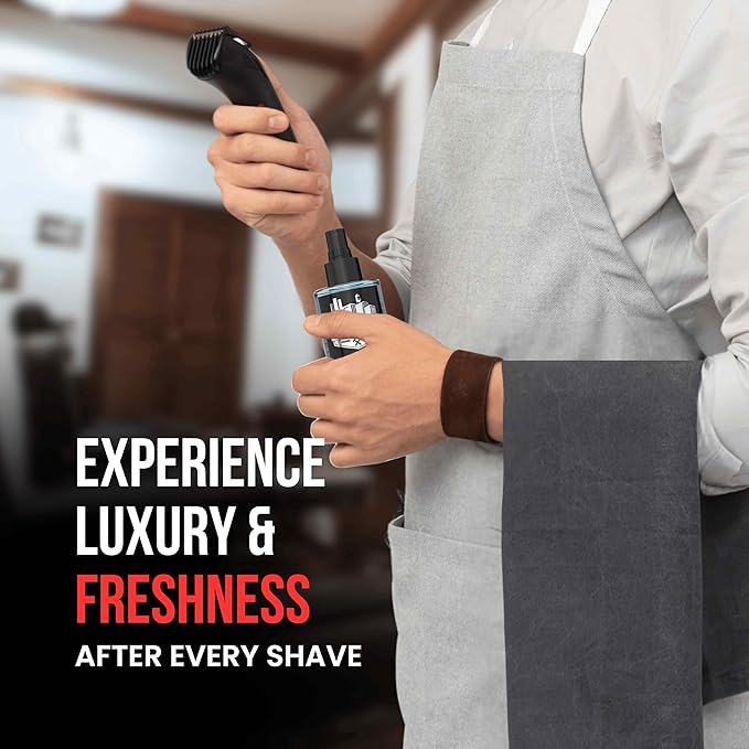 the shave factory After Shave Cologne Series - Cologne for Men, Aftershave for Men, Refreshes and Relieves Face and Skin (02 Atlantic)