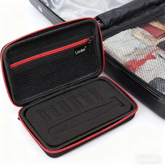 LinMei Travel Shaver Case Compatible with One Blade QP2724/90 QP2834/70 QP2630/72 Hybrid Electric Trimmer Hard Portable Storage Carrying Case for Shavers and Accessories