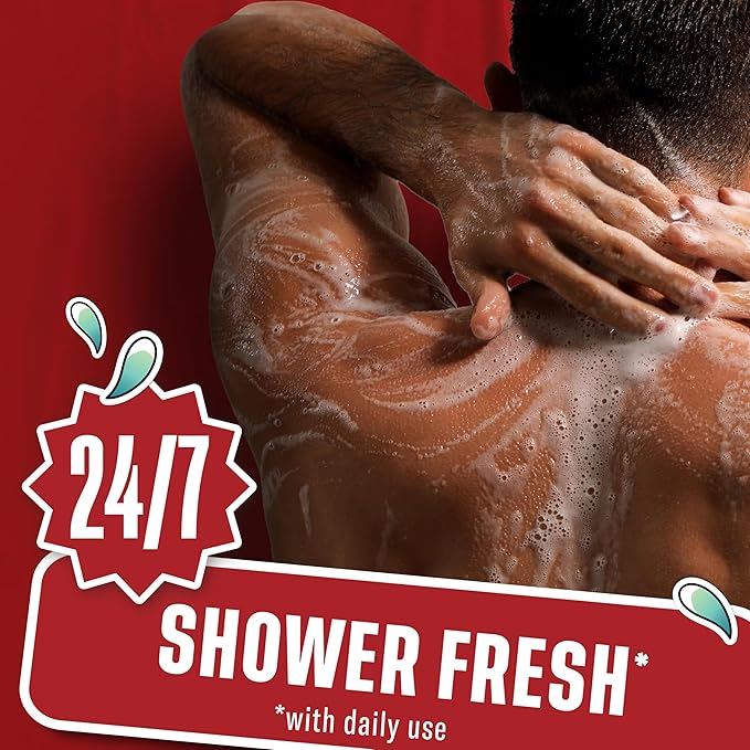 Old Spice Body Wash for Men, Summerdudes, 24/7 Shower Fresh with Daily Use, Long Lasting Scent, Cleanse & Refresh Skin, VIP Festival Experience, Broseidon with Ocean Surf Scent, 24 oz
