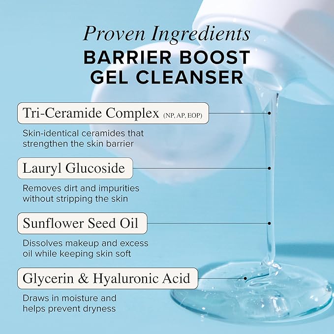 Asterwood Barrier Boost Cleansing Gel + Hyaluronic Acid Moisturizer