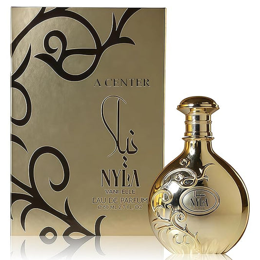 Nyla Vanille Cologne for Men | Warm Spicy Gourmand Eau de Parfum | 80ml Long Lasting Perfume with Musk, Tonka Beans,Caramel and Amber | Rich Seductive Scent