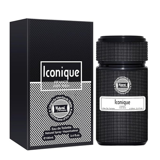 Hybrid & Company InIconique France For Men Eau De Toilette Vaporisateur Natural Spray 3.4 Fl Oz