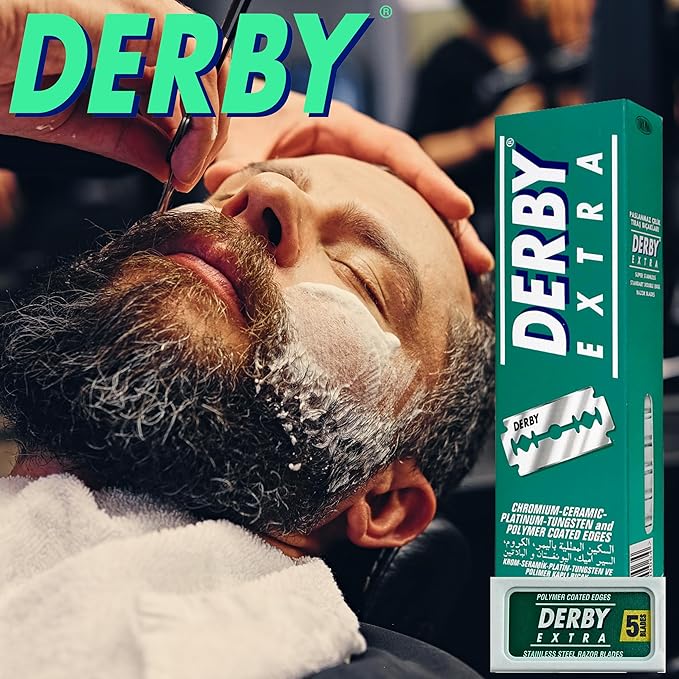 Derby Professional Doble Edge Razor Blades for straight razor (25)
