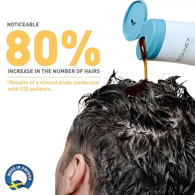 Organica Anti-Hair Loss Shampoo for Dry and Damaged Hair, Dermatologically and Clinically Tested, Restores Hair Vitality, Boost Hair Growth with BioTrust Technology, 300 Ml