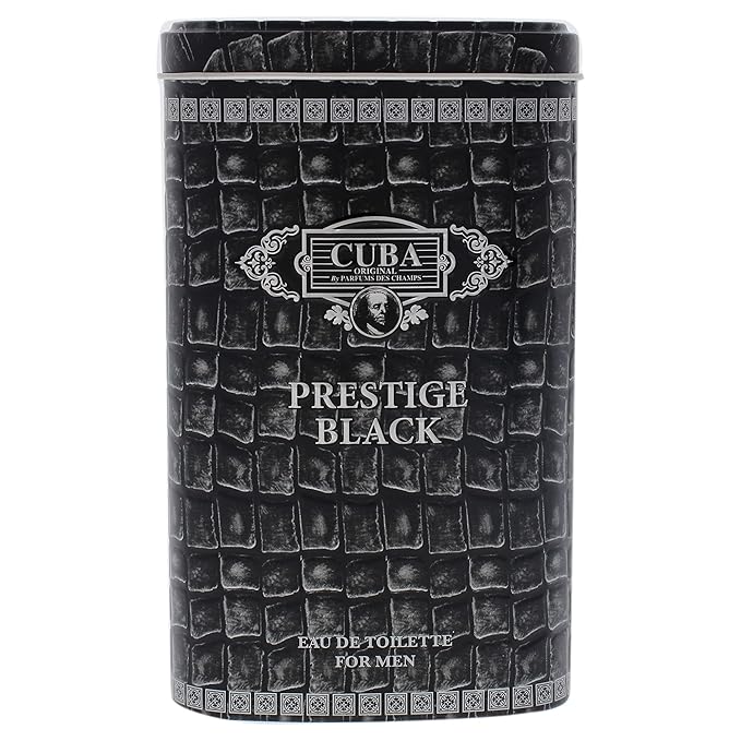 Cuba Prestige Black by Cuba for Men - 3 oz EDT Spray